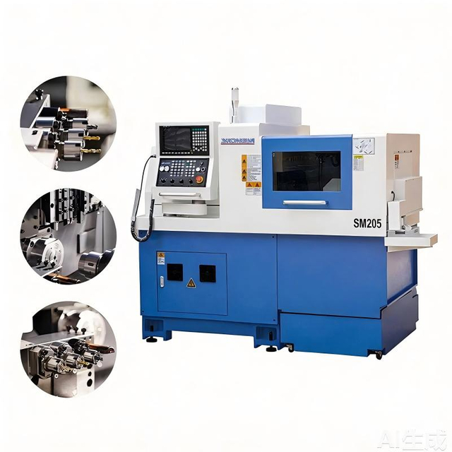 آلة مخرطة CNC من النوع السويسري SM205-Xiongyi